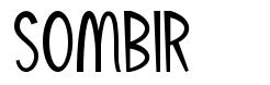 Sombir 字形