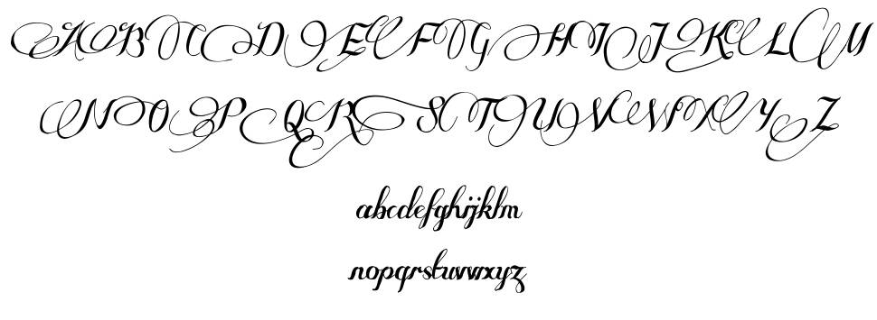 Some Weatz font specimens