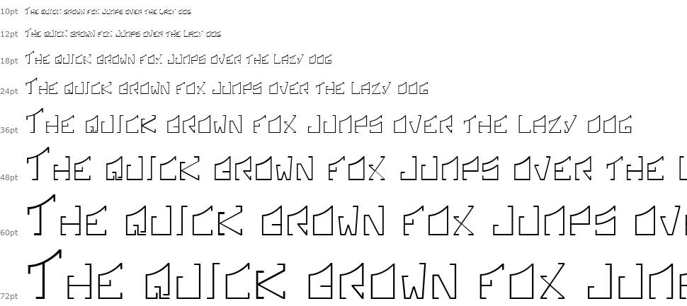 Sonic Boom шрифт Водопад