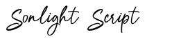Sonlight Script шрифт