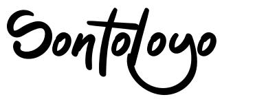Sontoloyo шрифт