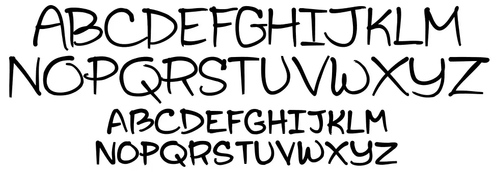 Sophomore Yearbookfont specimens