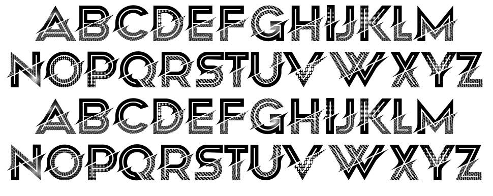 Soppy font specimens