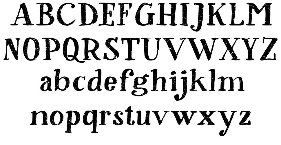 Sorsod Borsod font specimens