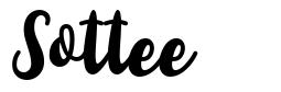 Sottee font