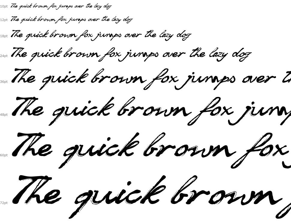 Soul Handwriting шрифт Водопад