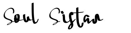Soul Sistar font