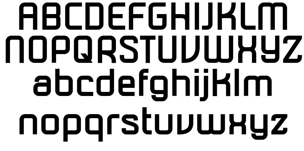 Soularic font specimens