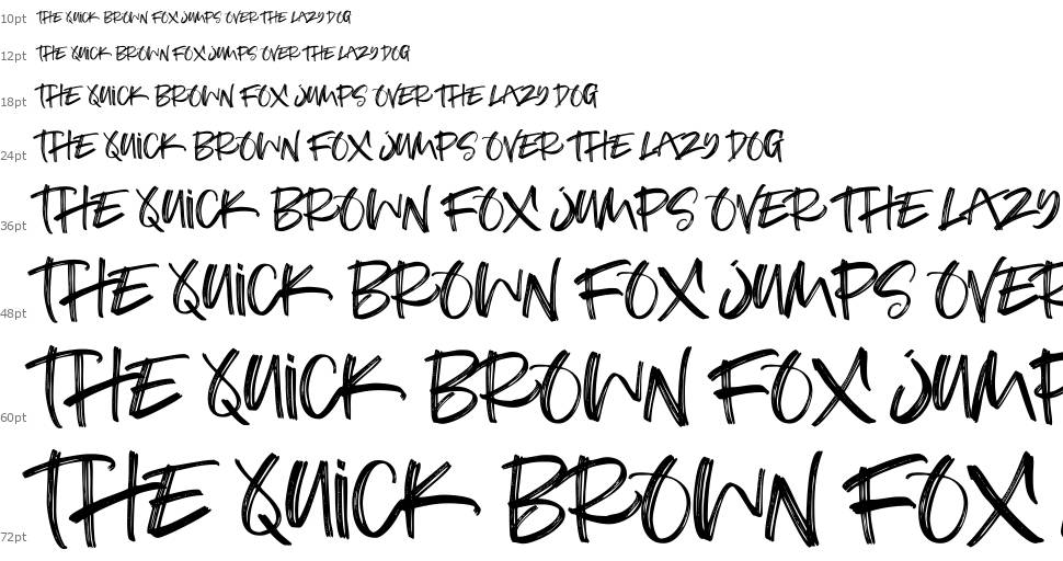 Soulfunk шрифт Водопад