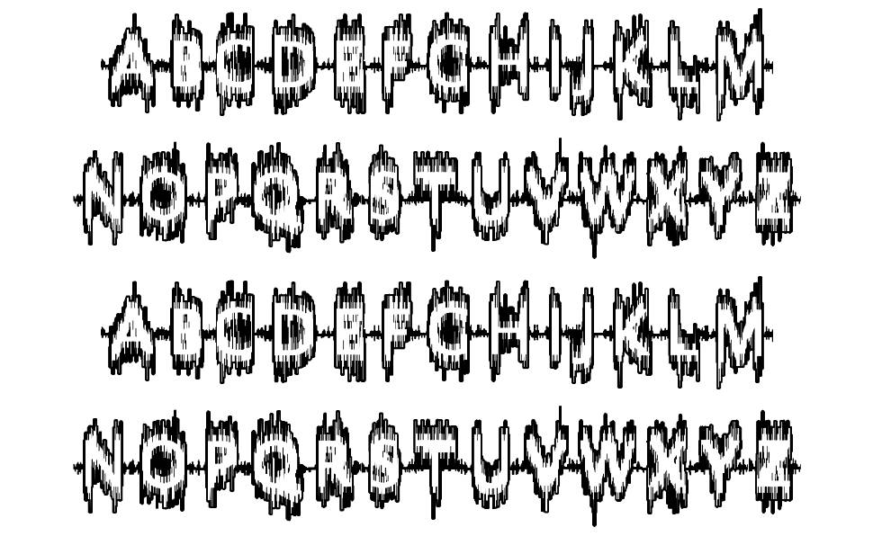 Sound-Sample font specimens