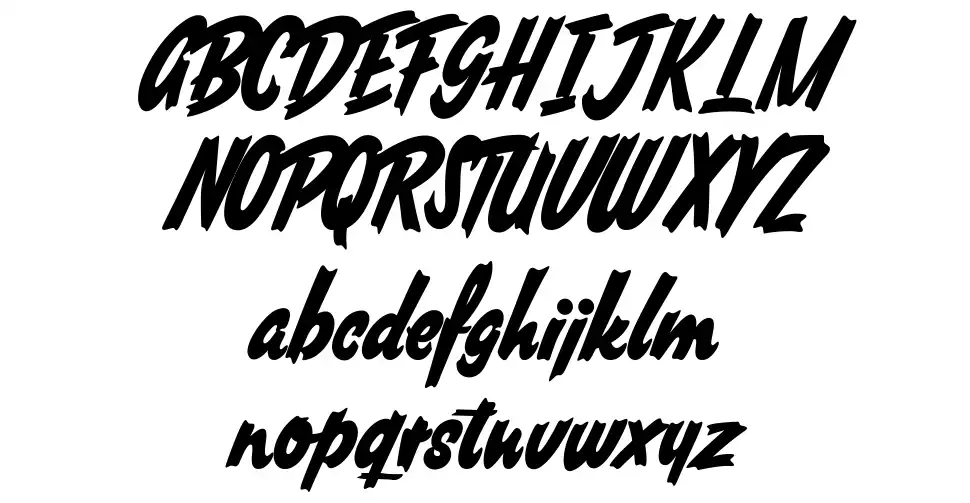 South Africanfont specimens
