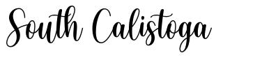 South Calistoga font
