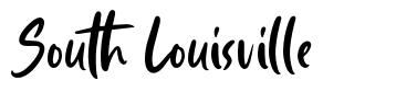 South Louisville schriftart