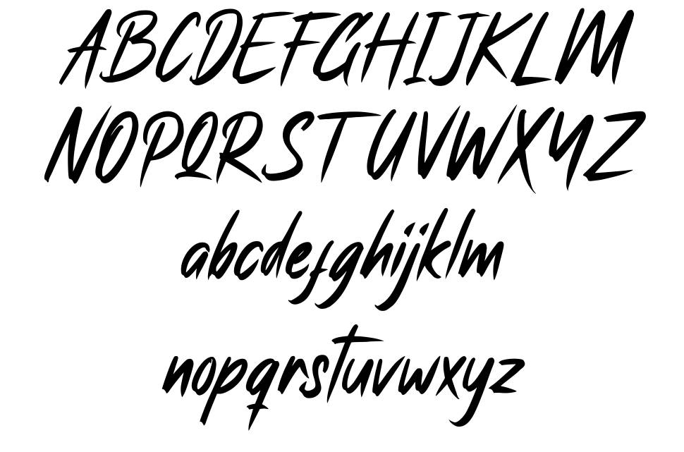 Southaven font specimens