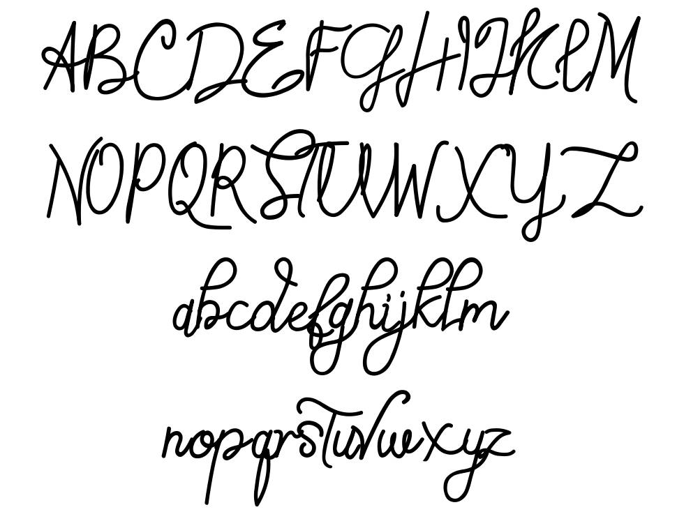 Southeast font Örnekler