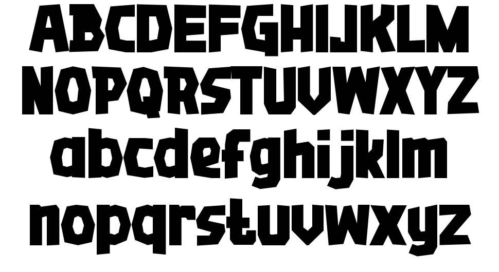 Southpole Explorer font Örnekler