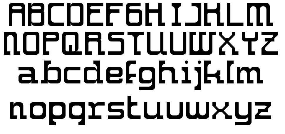 Southwest font Örnekler