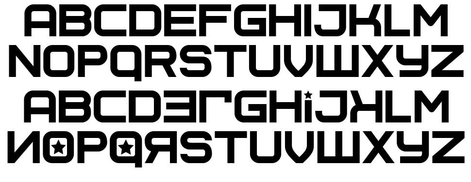 Soviet Program font specimens