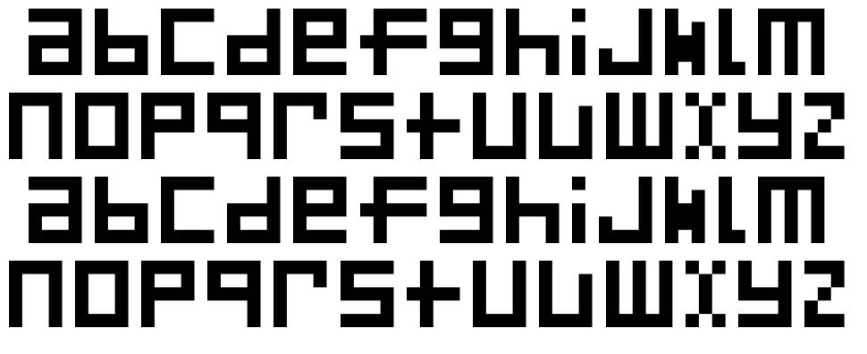 SP1ff フォント 標本