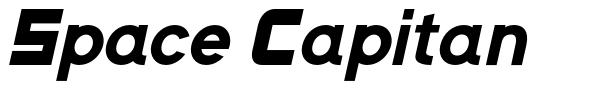 Space Capitan font