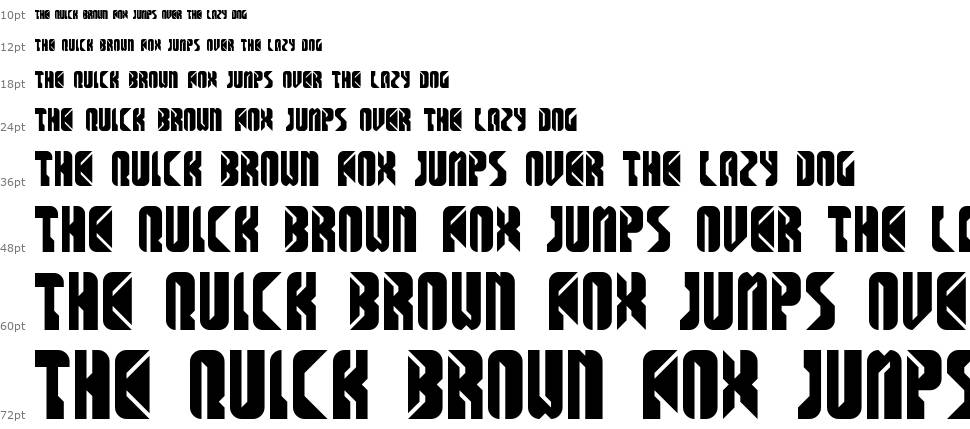Space Cowboys font Waterfall