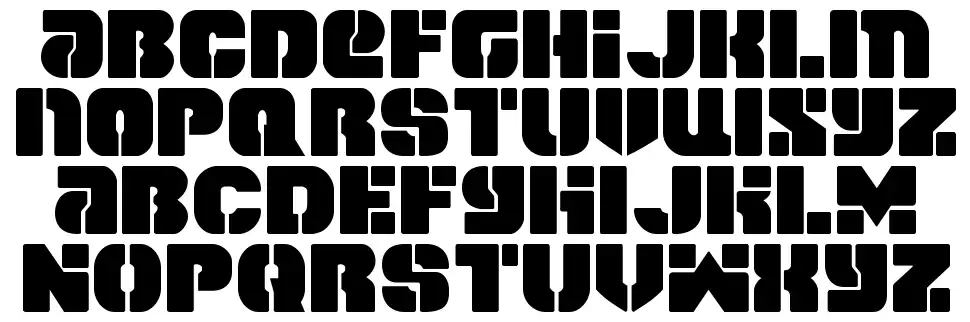 Space Cruiserfont specimens