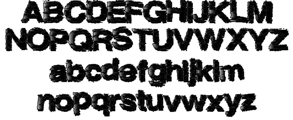 Space Flightfont specimens