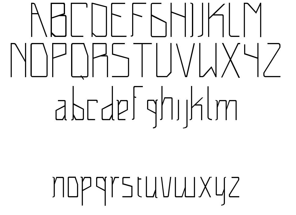 Space Font font specimens