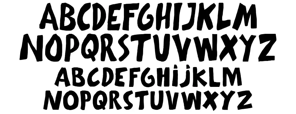 Space Gardenfont specimens