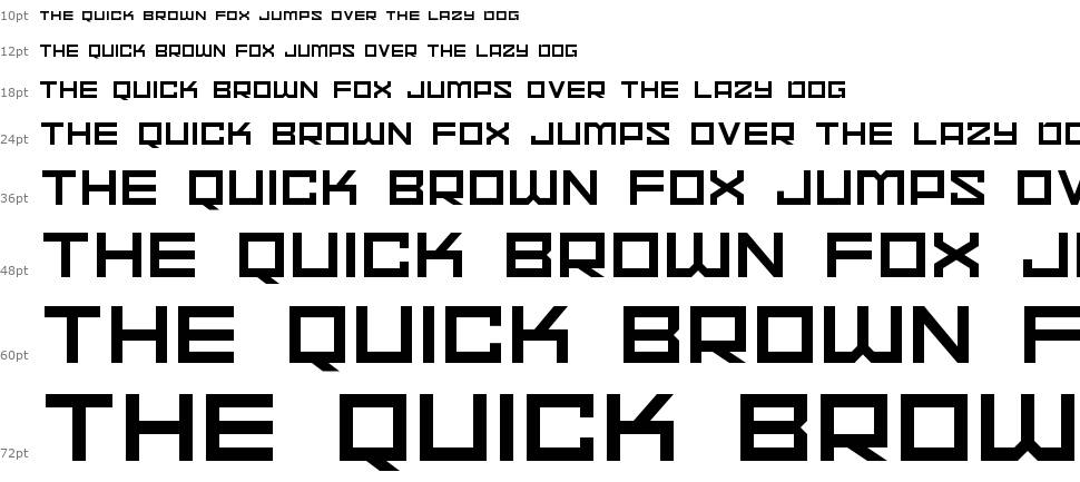 Space Madness font Şelale
