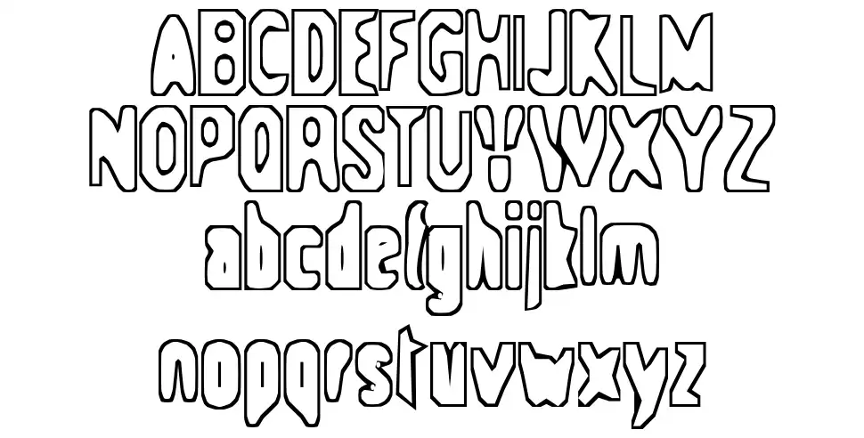 Space-ship 354font specimens