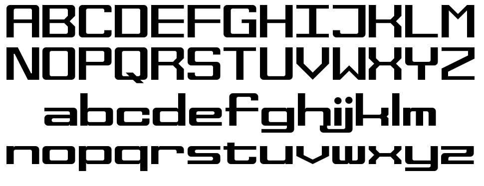 Space Wham font Örnekler