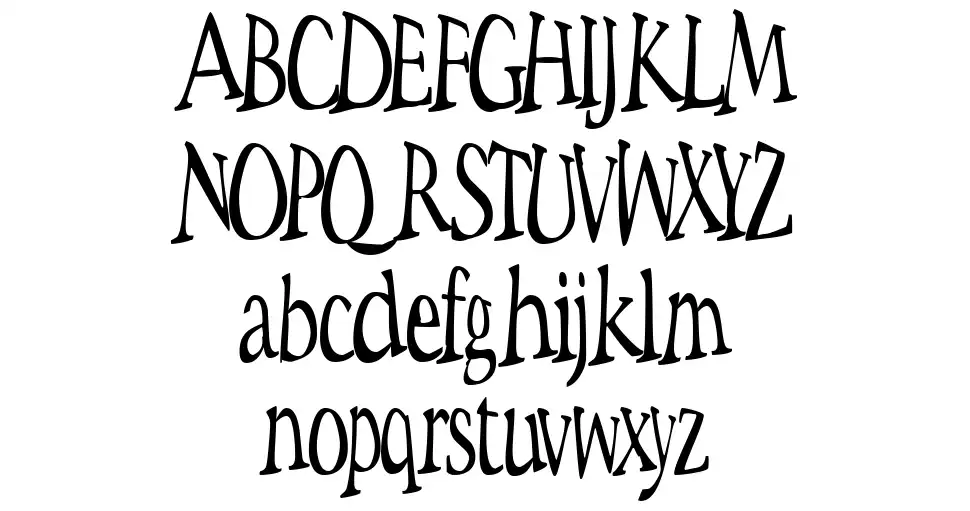Space Wooziesfont specimens