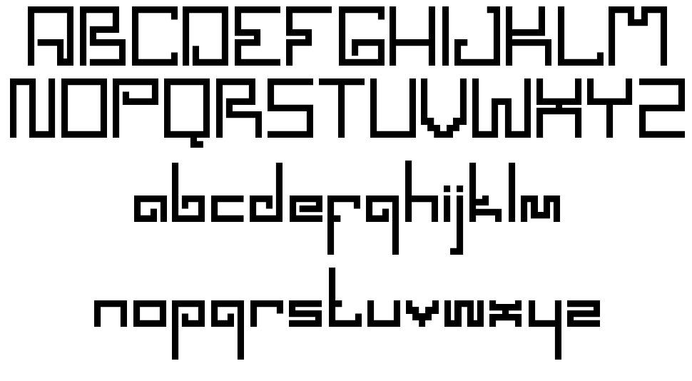 Spaceworm шрифт Спецификация
