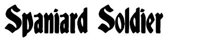 Spaniard Soldier шрифт