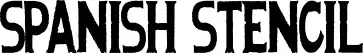 Spanish Stencil