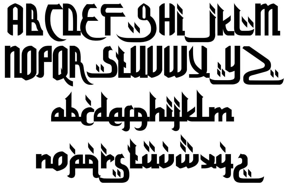 Sparkling Khufis font by Daffa Syarif FontRiver