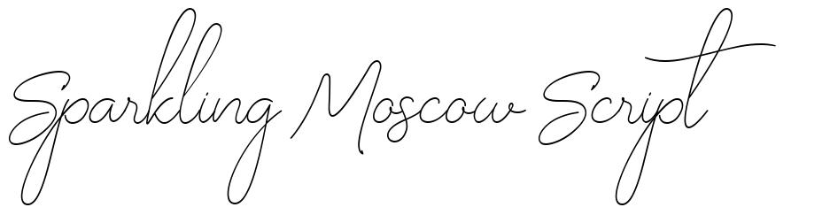 Sparkling Moscow Script 字形