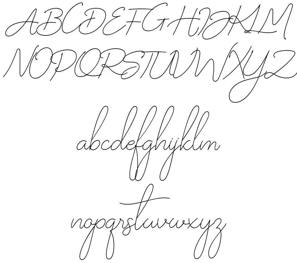 Sparkling Moscow Script font by Zamroni Hamzah FontRiver