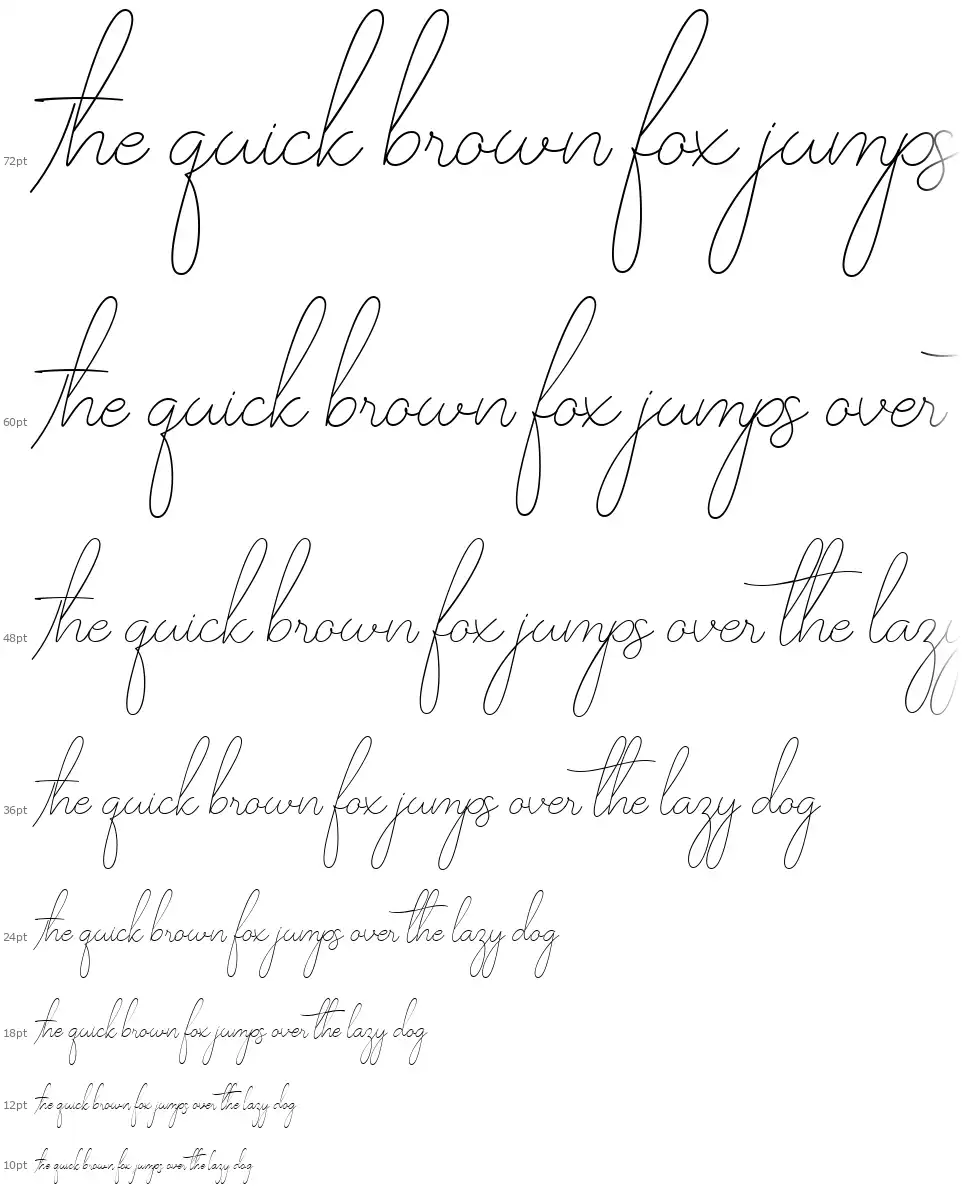 Sparkling Moscow Script font by Zamroni Hamzah FontRiver