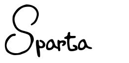 Sparta font