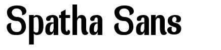 Spatha Sans 字形