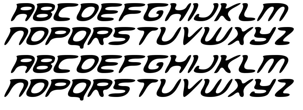 Spatial Anomaly font specimens