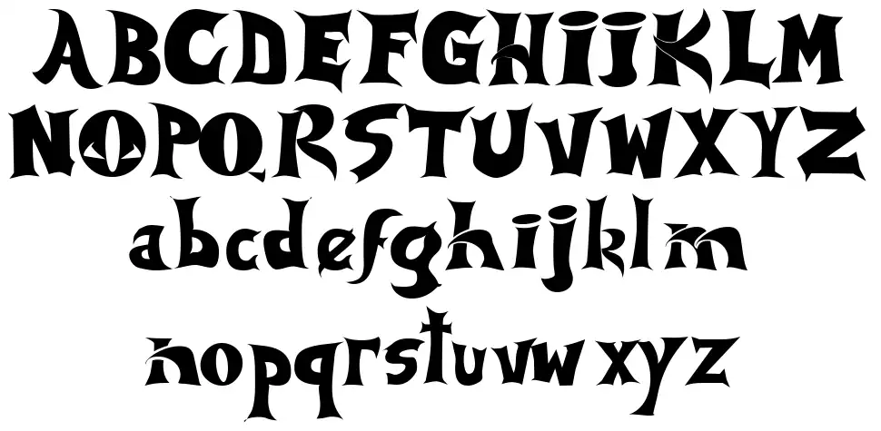 Spawn font specimens