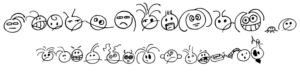 SpazBatzfont specimens