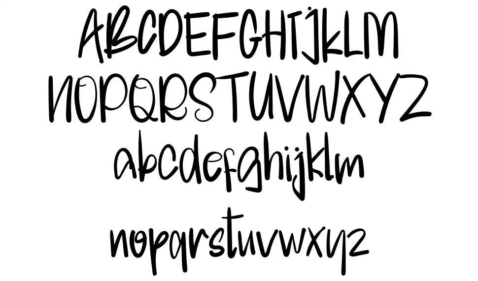 Special Designer font Örnekler