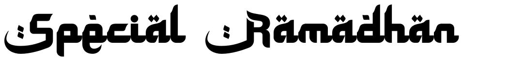 Special Ramadhan font