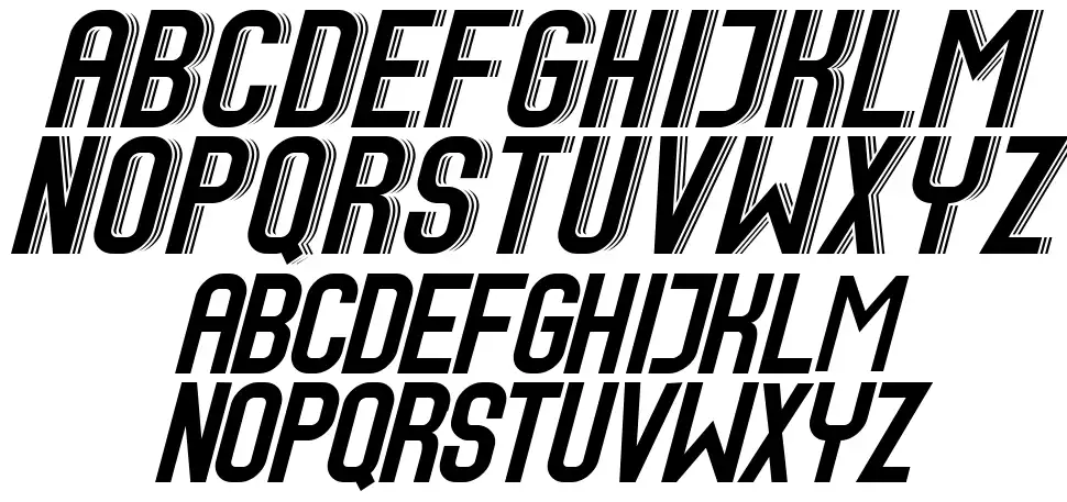 Speed+ font specimens