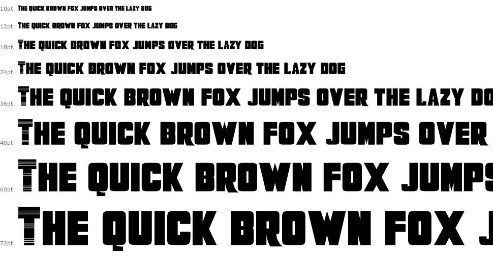 Speed Monsters font Waterfall