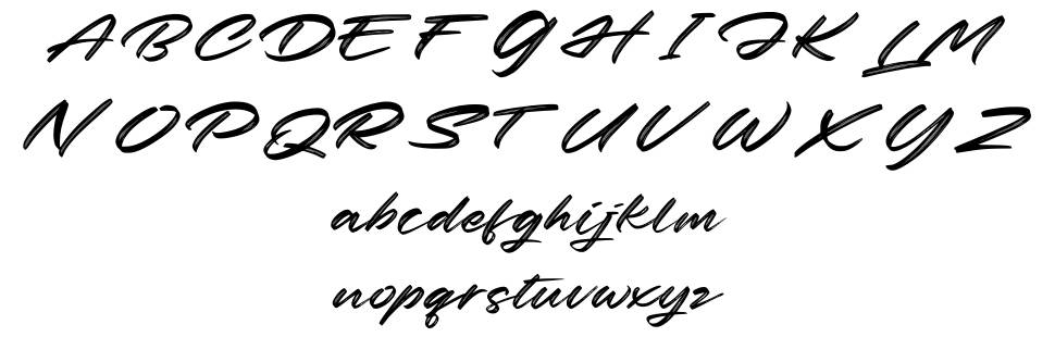 Speedline font